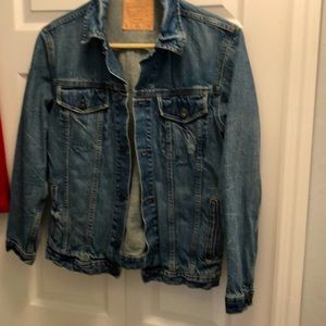 Boys extra large denim trucker jacket.